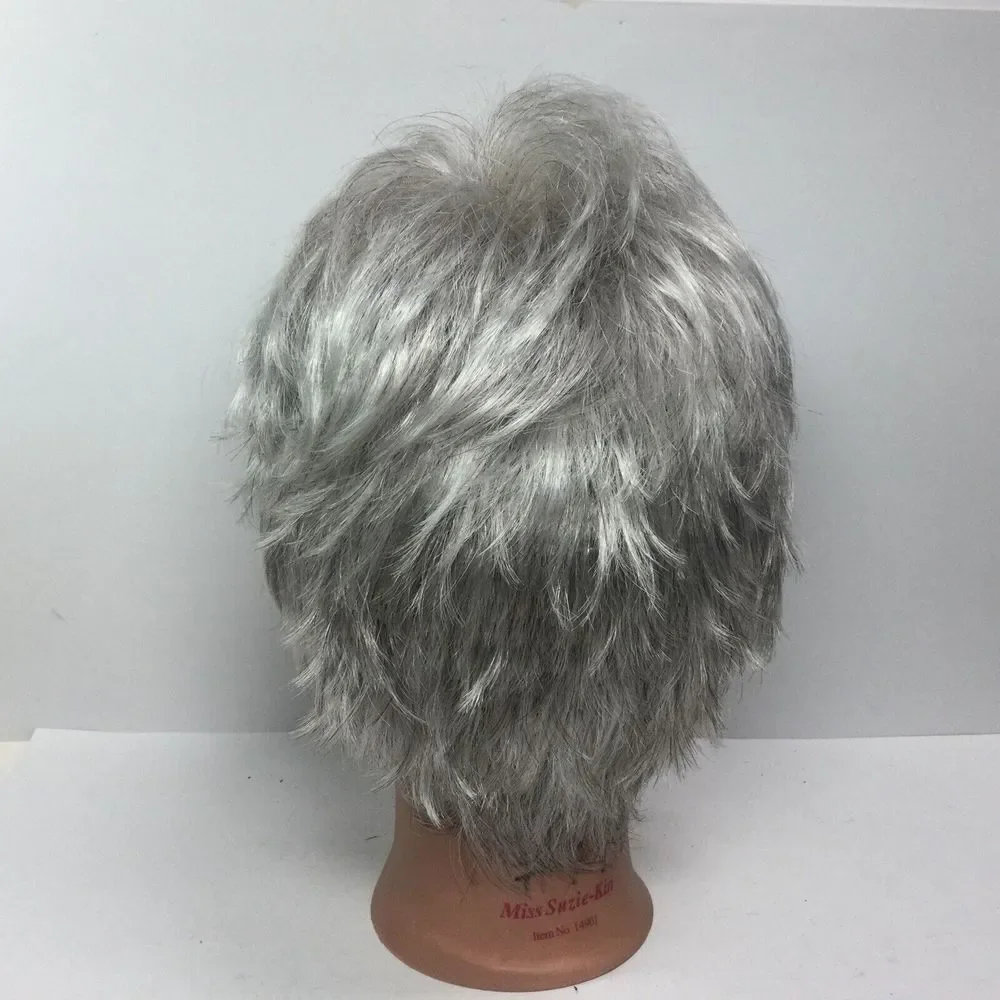 Eva Gabor Wig Resolve G60‎ Burnished Snow White Size Average Basic Cap Flexlit